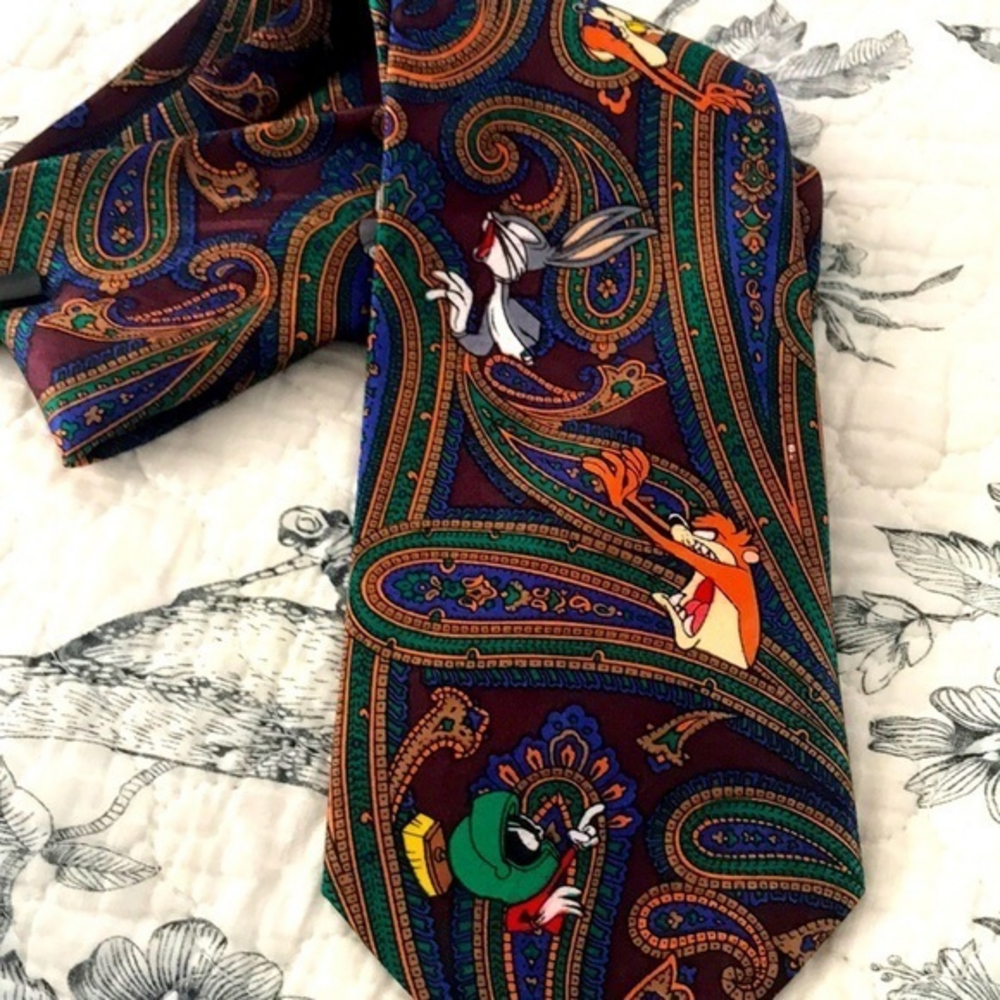 Vintage‎ Looney Tunes Neck Tie EUC